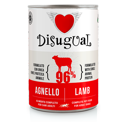 DISUGUAL DOG AGNELLO 400G